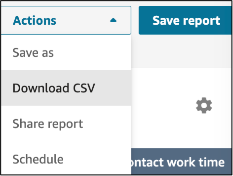 AWS- Download CSV
