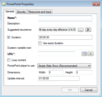 PowerPoint Properties