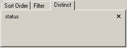 distinct tab