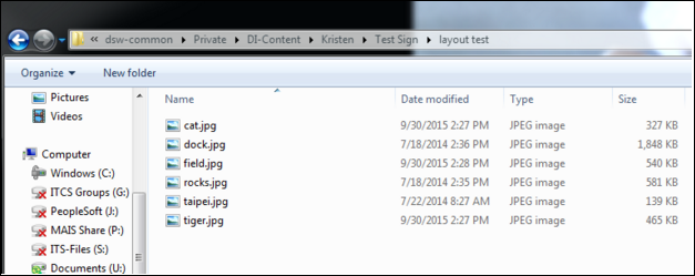 filepath of photos