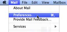 Apple Mail Preferences