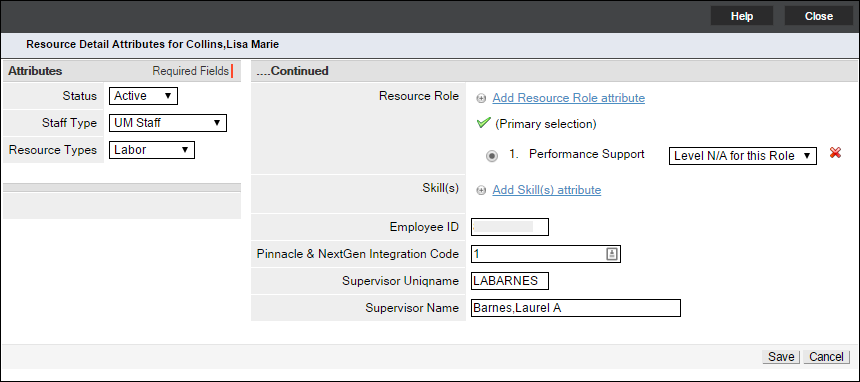 resource role attributes