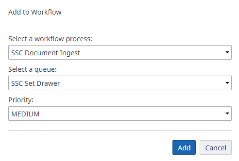 Workflow process screenshot