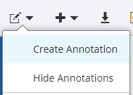 Create Annotation screenshot