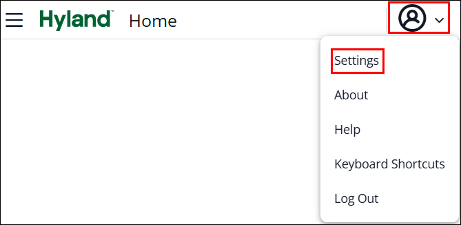 settings location screenshot