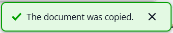 copy message