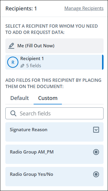 Custom tab screenshot