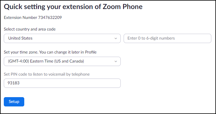 Zoom Setup 1 / ITS Documentation