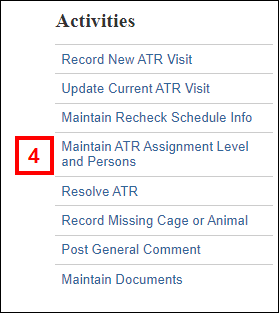 Activities menu screenshot step 4