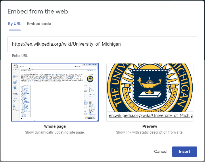 Adding embed to your webpage - Docs