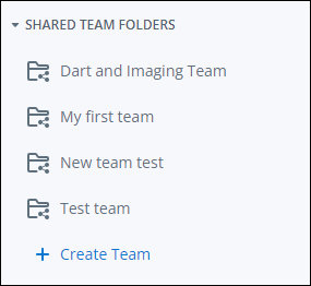 shared team folders screenshot