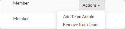 SignNow screenshot for adding a team admin