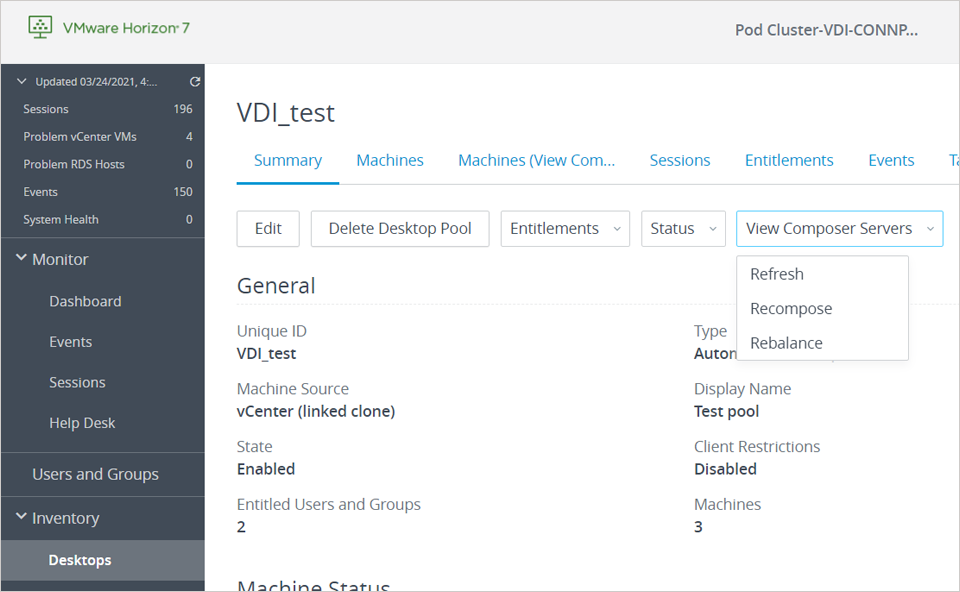 vmware view composer