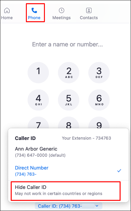 callerid_4 | ITS Documentation