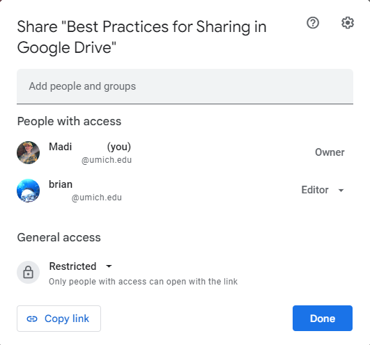 Sharing documents deals on google drive